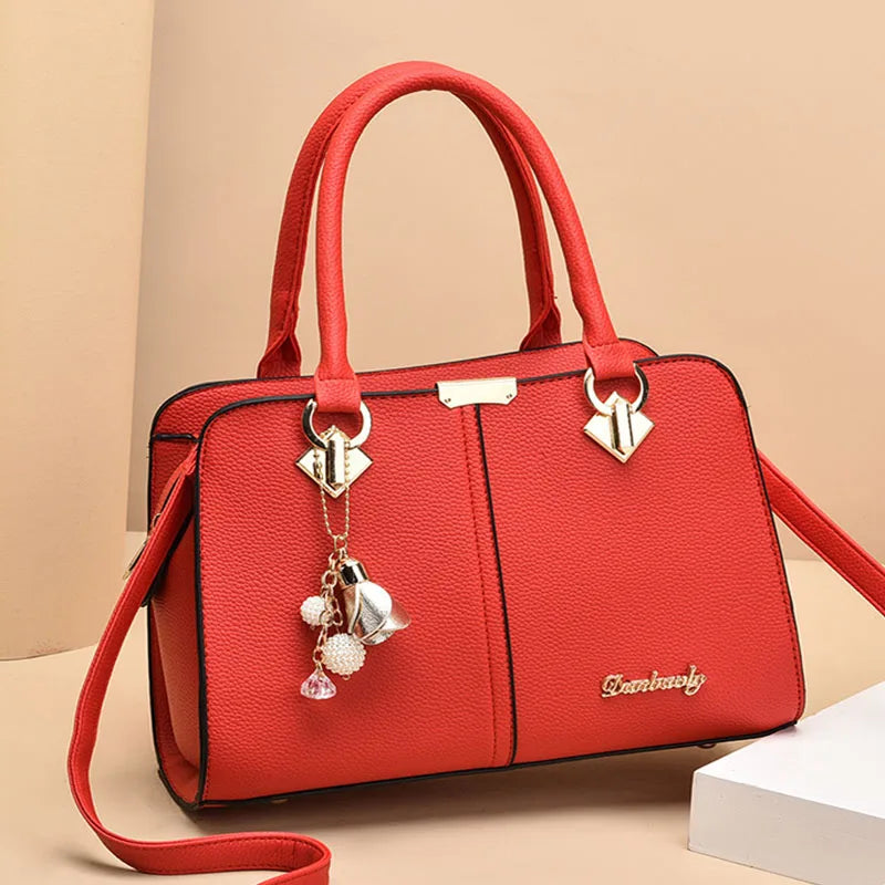 New Women's Bag Female Shoulder Bag Handbag for 2025 Luxury Designer Handbag Leather Tote Female Handbags Fashion Cross Bag