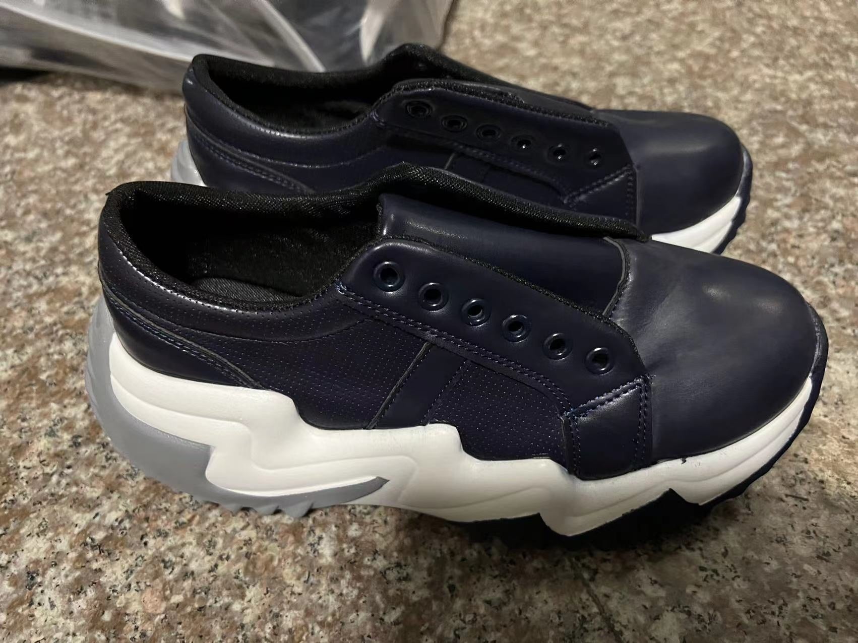 Women's Thick Sole Canvas Sneakers - Summer Casual Shoes
