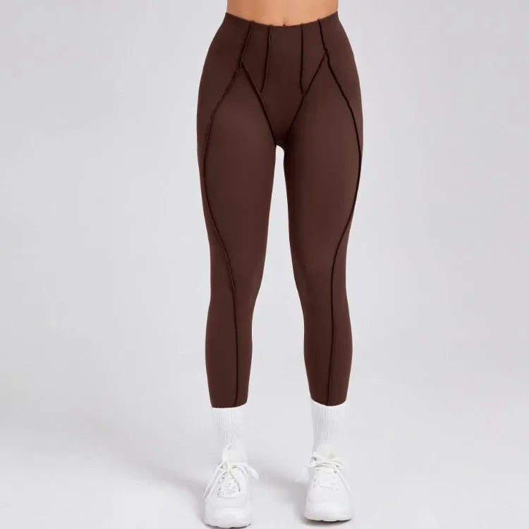 Women's Seamless Yoga Pants High Waist Tummy Control Workout Run Pants Non-See-Through Gym Pilates Fitness High Elastic Leggings