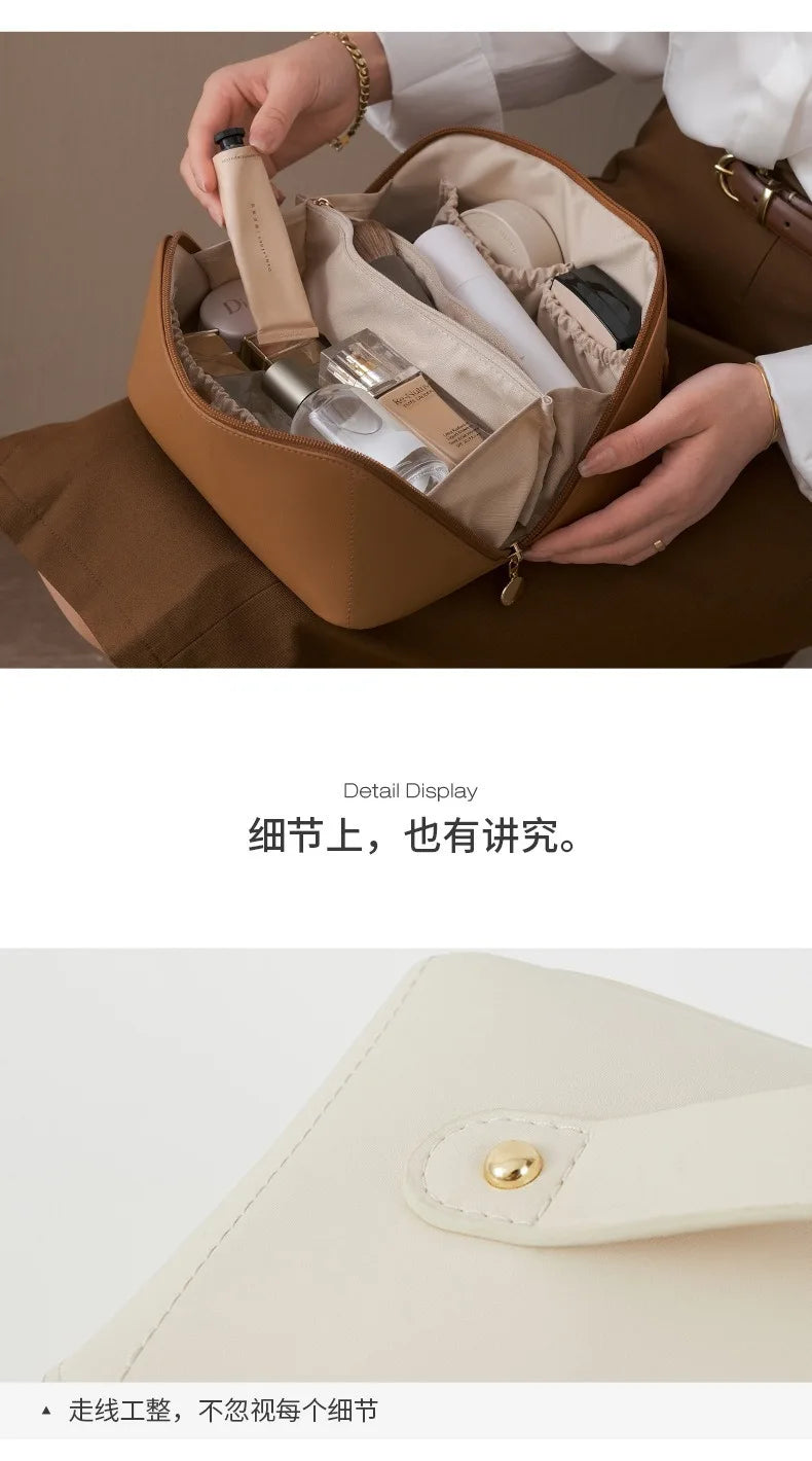 Popular hot-selling cosmetic bag large-capacity women's fashion portable cosmetic storage bag travel portable waterproof large t