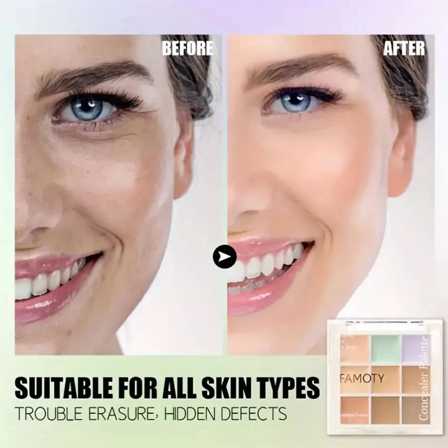 Concealer Palette Makeup Spotty Dark Eye Circles Tear Gap Brightening Last Cosmetics Full Coverage for Tattoos Make-up for women