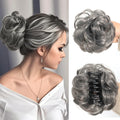 Synthetic Messy Bun Claw Clip Hair Hairpieces 6 Inch Curly Wavy Chignon Hair Extensions Messy Updo Hair Accessories For Women