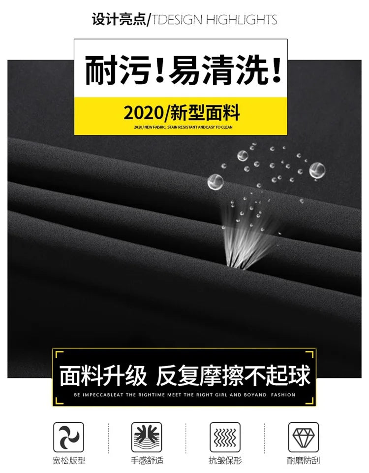 2026 New Men's Casual Sets Men Tracksuit Oversized Trend Patchwork Design Hooded Jacket+pants Two-pieces Men Running Sports Suit