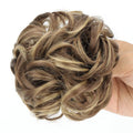 Synthetic Chignon Messy Bun Claw Clip in Hair Piece Wavy Curly Hair Bun Ponytail Extensions Scrunchie Hairpieces for Women
