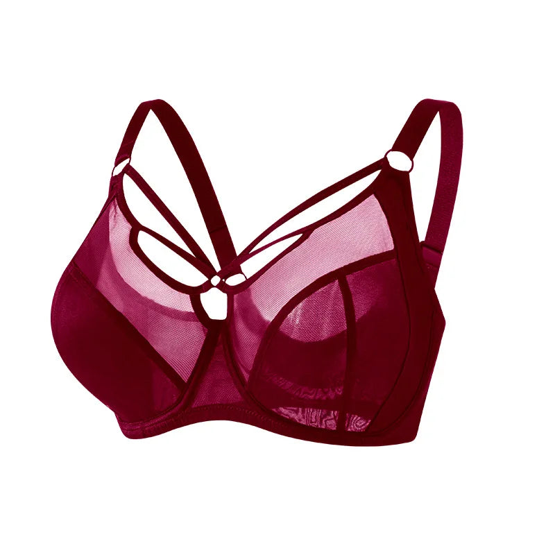 EU 75 80 85 90 95 D E F G H I J K L Big Size Bras for Women Large Busts Minimizer Anti-Sagging Breathable Full Coverage Cups