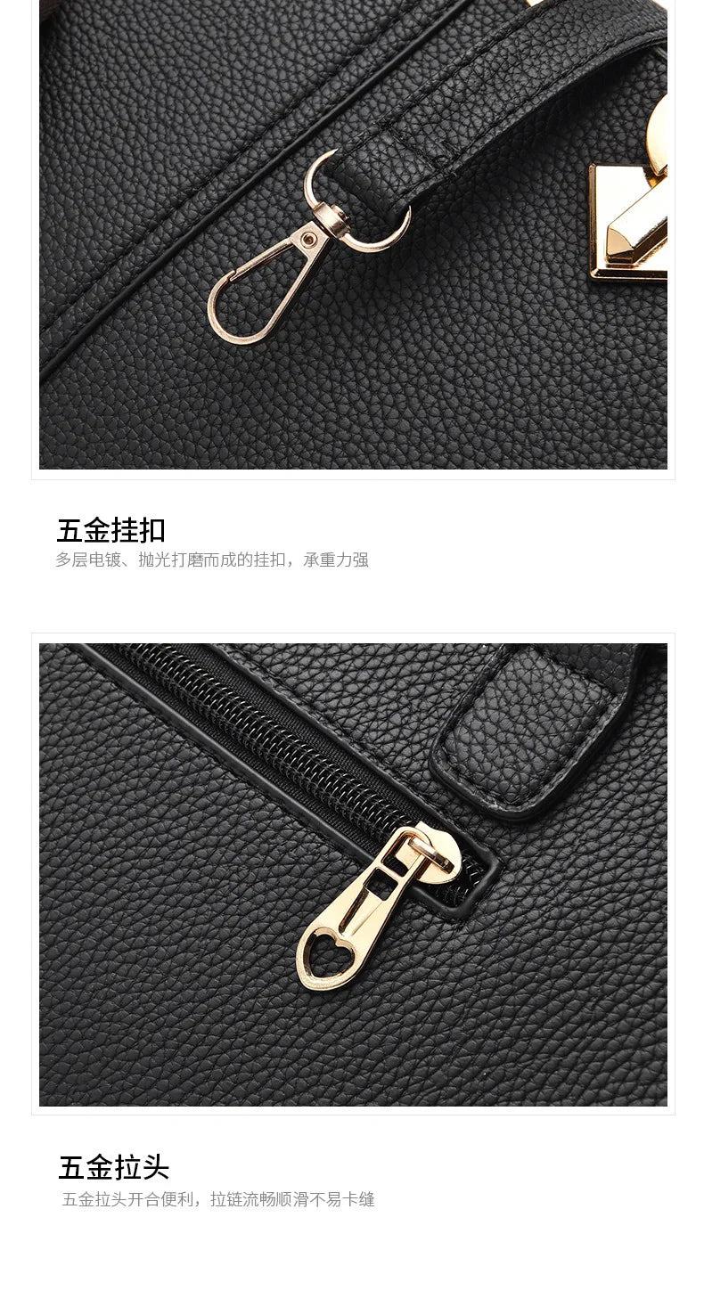 New Women's Bag Female Shoulder Bag Handbag for 2025 Luxury Designer Handbag Leather Tote Female Handbags Fashion Cross Bag