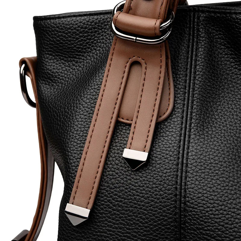 Genuine Brand Luxury Designer Leather Women Handbags High Quality Shoulder Bag Large Capacity Crossbody Bags for Women Tote Bag