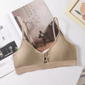 Sexy Non-wire Bras For Women Seamless Underwear Tube Tops Hollow Bras Push Up Sexy Lingerie Female Bandeau Bras Top