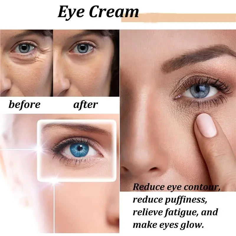 Instant Firm Eye Tightener Cream Lightens Fine Lines Dark Circles Reduces Puffiness Eye Cream Lifting Nourishing Eye Care Cream