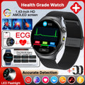 New Upgraded Heart Health Check Smart Watch Uric Acid Five Organ Examination Blood Pressure BT Call ECG smart watches Man 2026