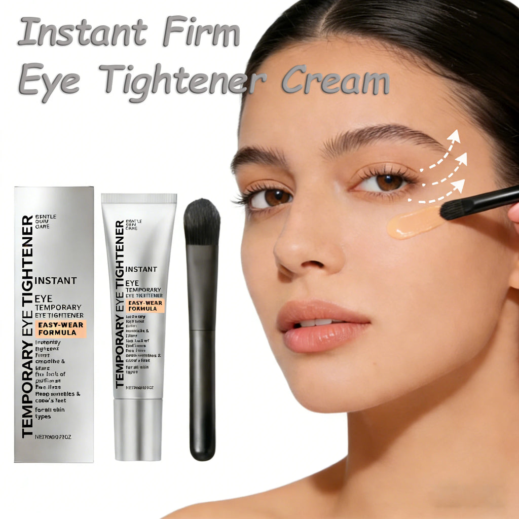 Instant Firm Eye Cream Instant Under Eye Tightening & Depuffing Cream, Helps Smooth Fine Lines & Reduce Puffiness Dark Circles