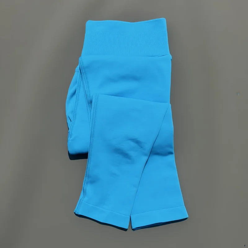 HISTELLO Impact Leggings Women Seamless Scrunch Butt Lifting Squat Proof High Elastic Gym Running Workout Fitness Sports Pants