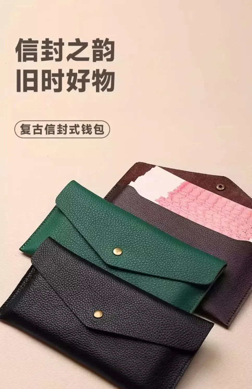 Portable Women's Long Wallet with Hand Strap Phone Organizer & Multi-Card Holder Large Capacity Cash Storage Bag