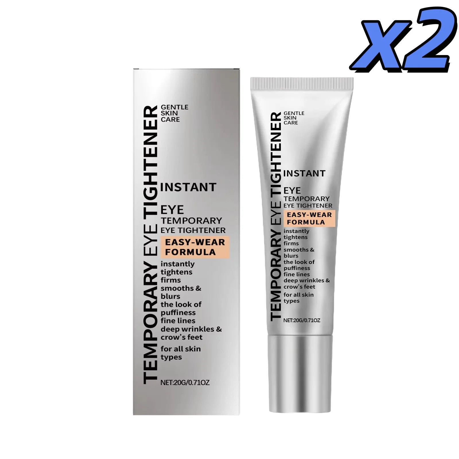 Instant Firm Eye Cream Instant Under Eye Tightening & Depuffing Cream, Help Smooth Fine Lines & Reduce Puffiness Dark Circle
