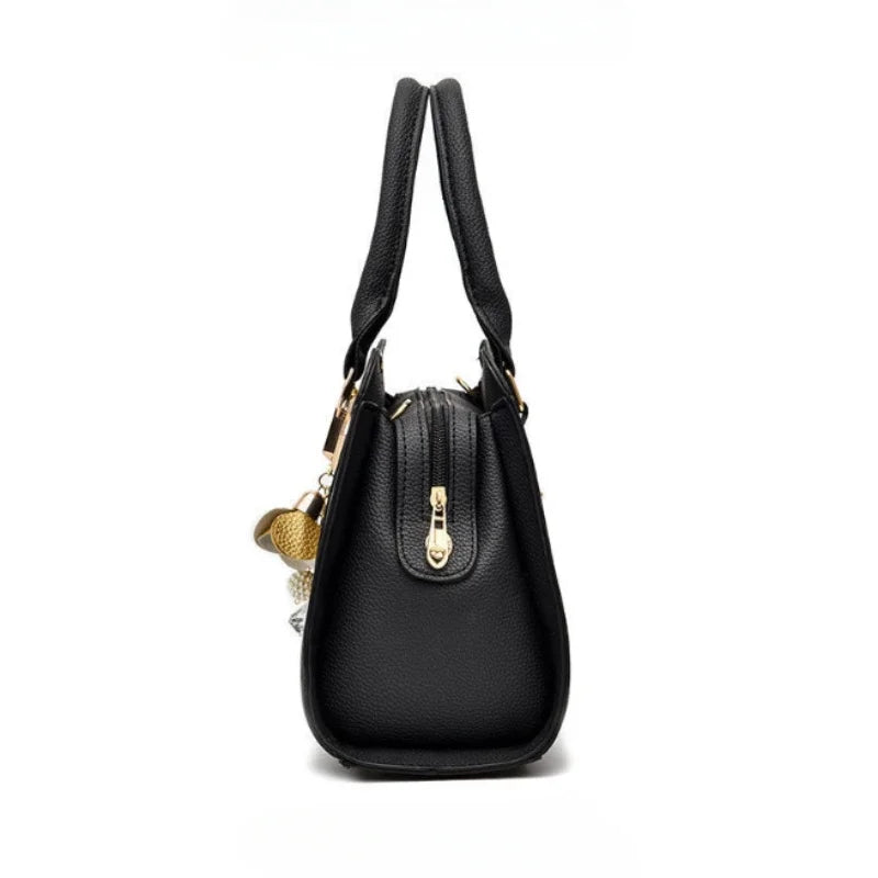 New Woman Shoulder Bag Large Capacity Handbag for Women Crossbody Bag PU Portable Bucket Bag Ladies Messenger Bags Tote Bags