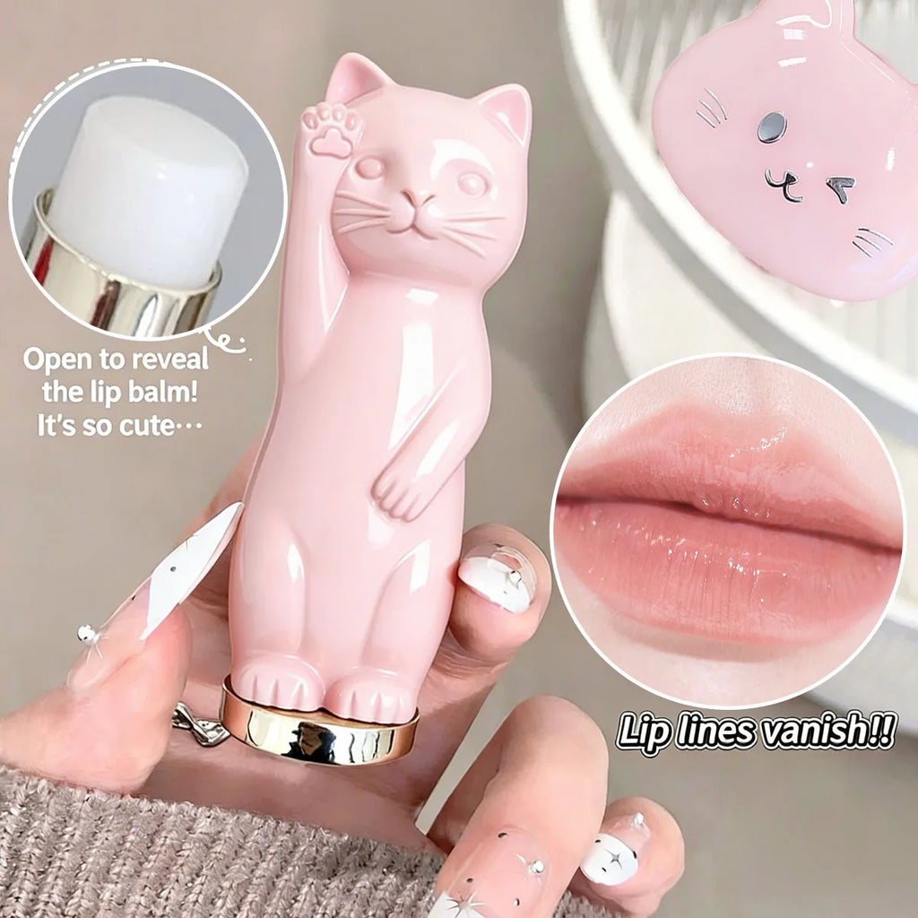 Peach Lipstick Non-Stick Cup Jelly Lipstick Moisturizing Moisturizing Lip Balm set gifts