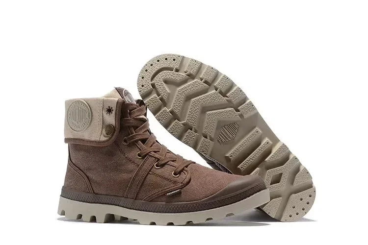 Classics PALLADIUM Pallabrouse Sneakers Men High-top Military Ankle Boots Canvas Men/Women Casual Shoes Size 35-45