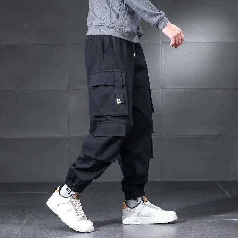 New Winter Lambswool Outdoor Waterproof Cargo Pants Men Warm Casual Pants Men Sportswear Winter Sports Outwear Sweatpants