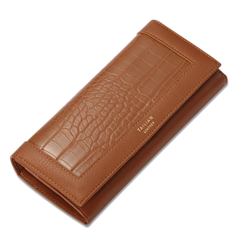 Women's Multifunction Luxury Wallets Long Wallet Female Leather Purse ID Card Holder Women Purses Ladies Clutch Phone Bag Purse