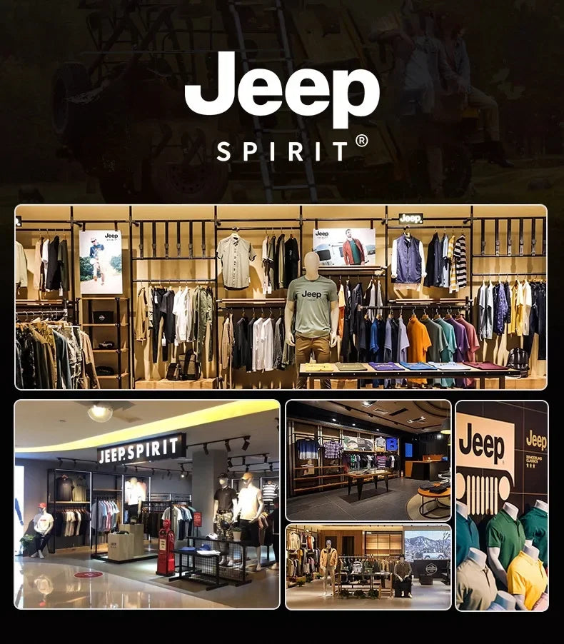 Brand new 2026 Jeep high-quality casual jacket set, with a stand-up collar, suitable for spring and autumn, ideal for outdoor ac
