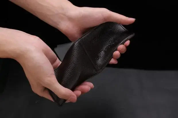 Portable Women's Long Wallet with Hand Strap Phone Organizer & Multi-Card Holder Large Capacity Cash Storage Bag