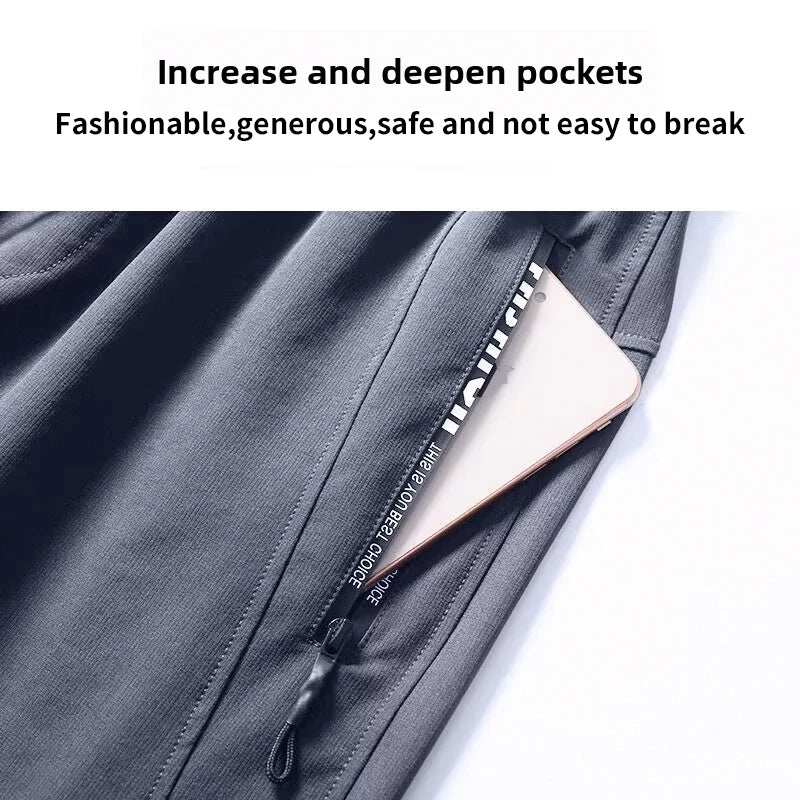 Men's Early Autumn Running Quick-Dry Sportswear Set Varying Weather Cycling Jacket Fitness Casual Athletes Training Outdoorwear