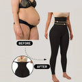 High Waisted Tummy Control Compression Shapewear Leggings For Women Butt Lifting Yoga Pants Body Shaper Footless Tights