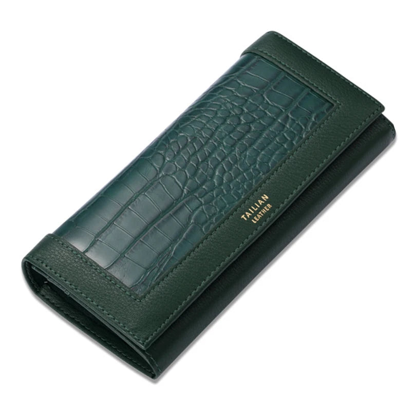 Women's Multifunction Luxury Wallets Long Wallet Female Leather Purse ID Card Holder Women Purses Ladies Clutch Phone Bag Purse