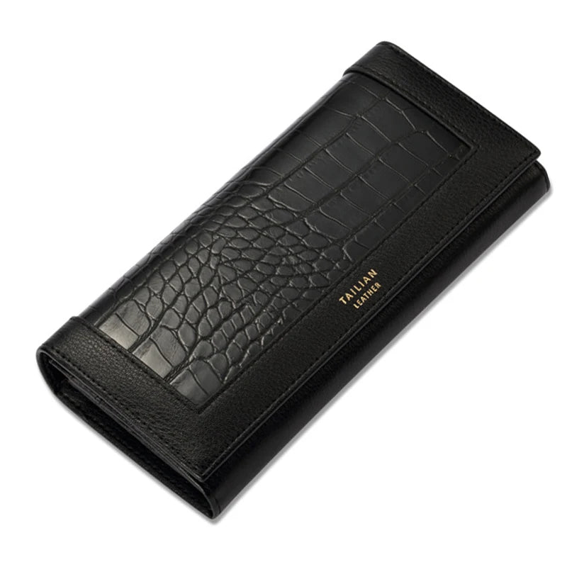 Women's Multifunction Luxury Wallets Long Wallet Female Leather Purse ID Card Holder Women Purses Ladies Clutch Phone Bag Purse