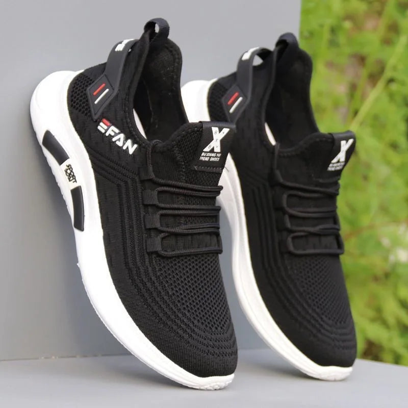 2025 Men Casual Shoes for Outdoor Comfortable Air Mesh Shoes Summer Breathable Men Loafers Wide Slip On Walking Shoes Men
