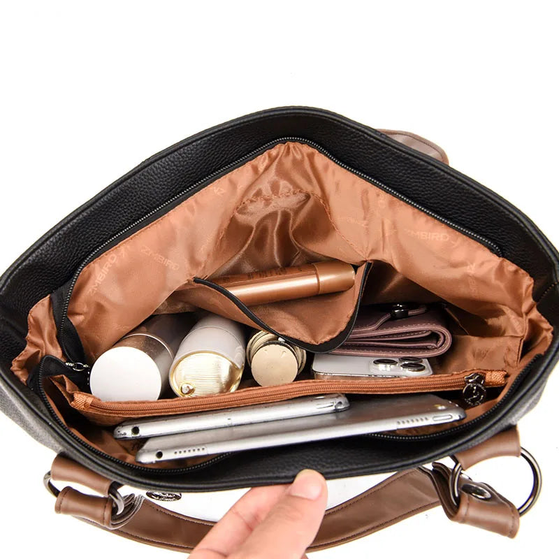 Genuine Brand Luxury Designer Leather Women Handbags High Quality Shoulder Bag Large Capacity Crossbody Bags for Women Tote Bag