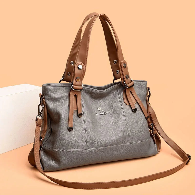 Genuine Brand Luxury Designer Leather Women Handbags High Quality Shoulder Bag Large Capacity Crossbody Bags for Women Tote Bag