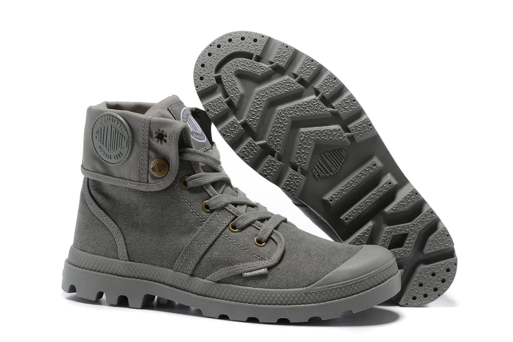 Classics PALLADIUM Pallabrouse Sneakers Men High-top Military Ankle Boots Canvas Men/Women Casual Shoes Size 35-45