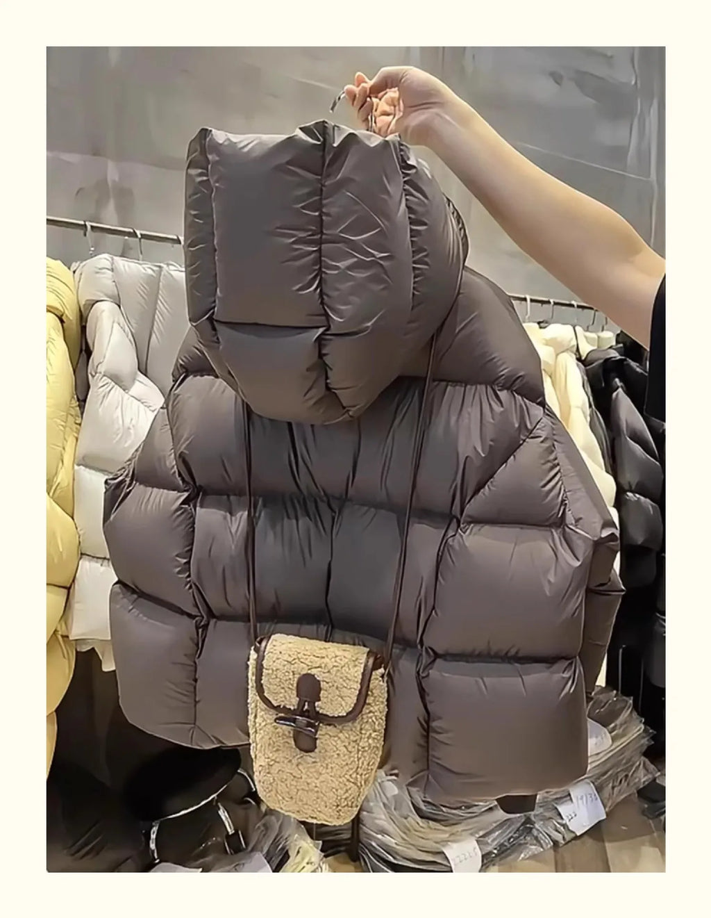 New Winter Puffer Jacket Women Fashion Hooded Down Cotton Overcoat Female Loose Casual Warm Parkas Outerwear