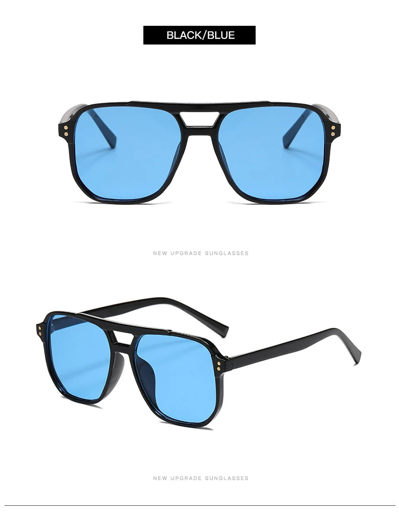 5pcs pack Classics Square Sunglasses Women UV Resistant Oversize Framed Fashion Sun Glasses Men Brand Glasses Durable Eyewear