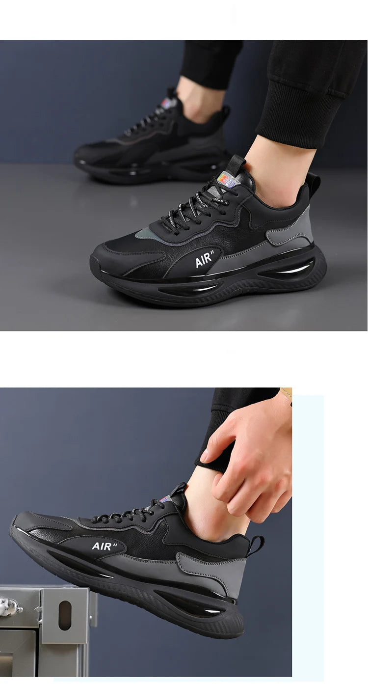 VIPOL Men's height-increasing sports shoes, fashionable new high-quality casual shoes, all-season casual trendy shoes