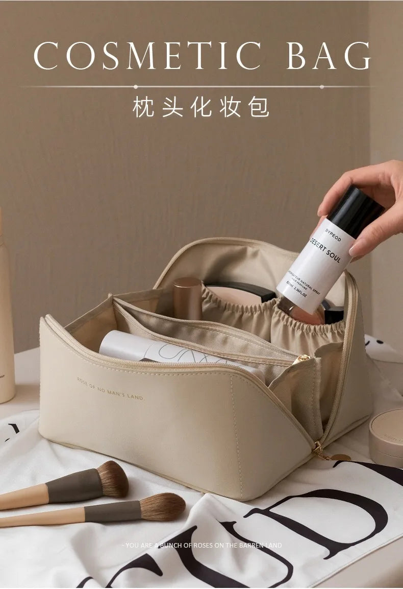 Popular hot-selling cosmetic bag large-capacity women's fashion portable cosmetic storage bag travel portable waterproof large t