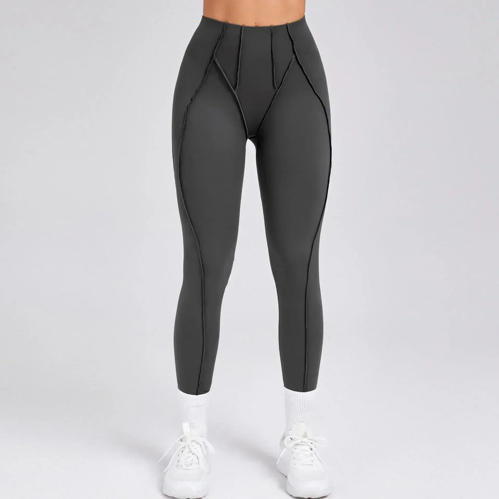 Women's Seamless Yoga Pants High Waist Tummy Control Workout Run Pants Non-See-Through Gym Pilates Fitness High Elastic Leggings