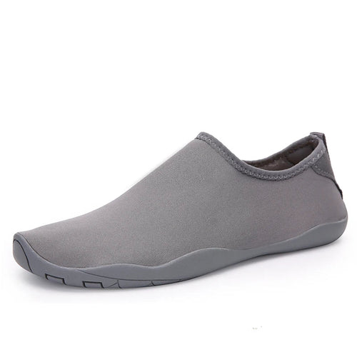 Women's Solid Color Canvas Sneakers - Casual Beach Shoes