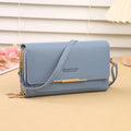 Women’s Mid-Size Wallet Bag – Convertible Shoulder Clutch with Coin Pocket, Multifunctional Design