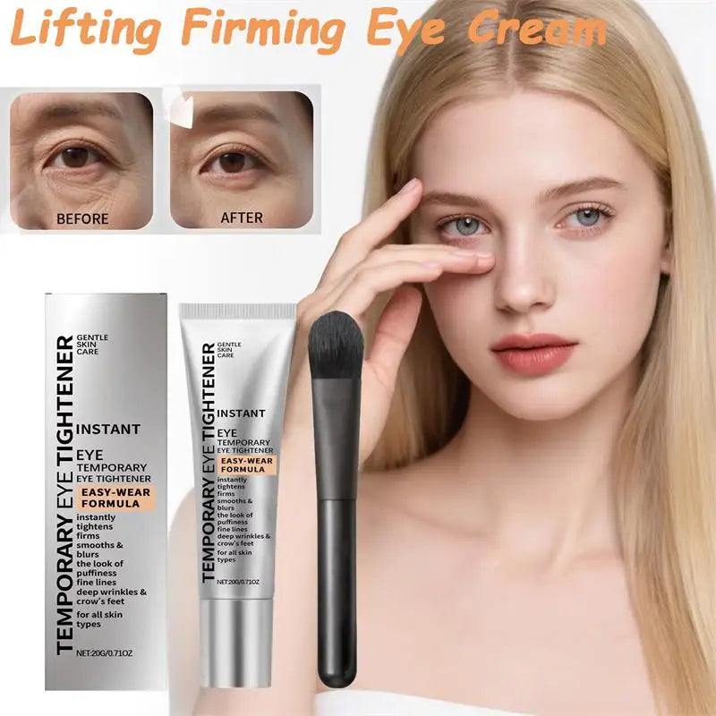 Instant Firm Eye Cream Instant Under Eye Tightening & Depuffing Cream, Helps Smooth Fine Lines & Reduce Puffiness Dark Circles