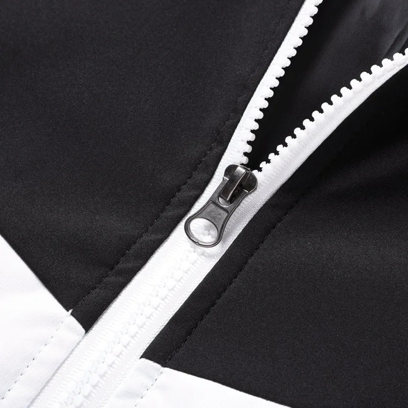 M-6XL New Men's Sportswear Set from Japan South Korea Autumn Casual Wear Men's Hooded Jacket Leg Tied Pants Trendy Casual Suit