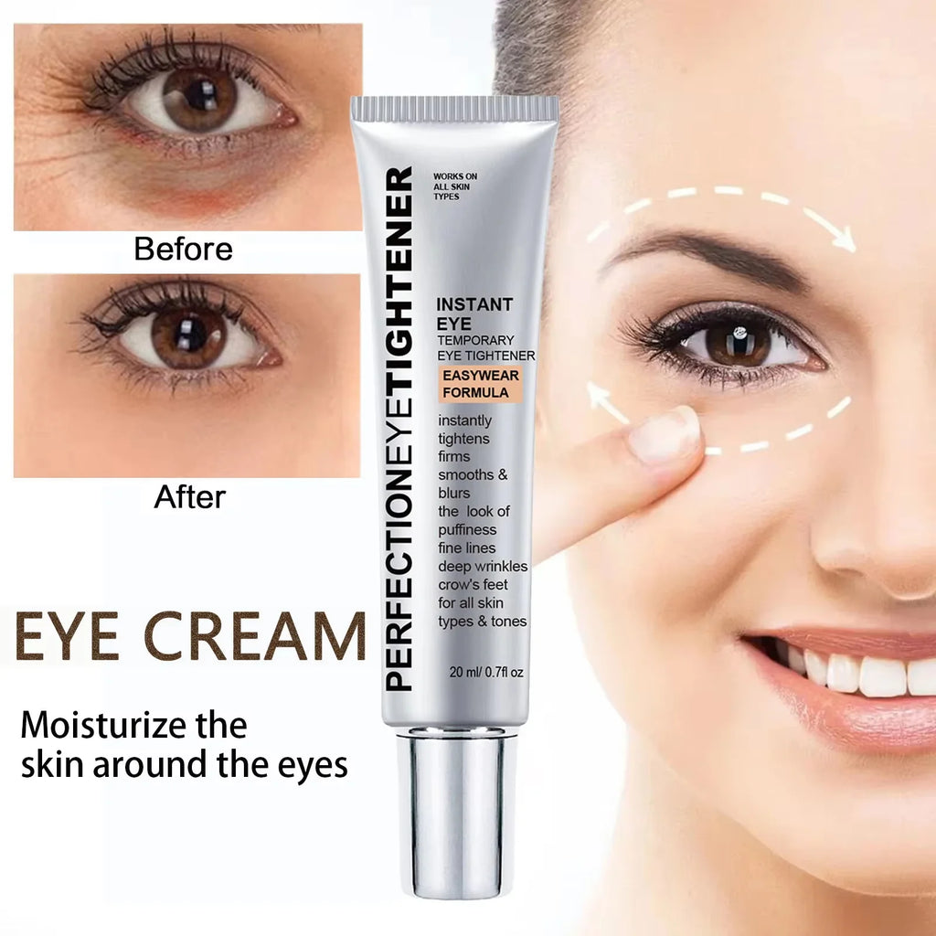 Instant Firm Eye Tightener Cream Lightens Fine Lines Dark Circles Reduces Puffiness Eye Cream Lifting Nourishing Eye Care Cream