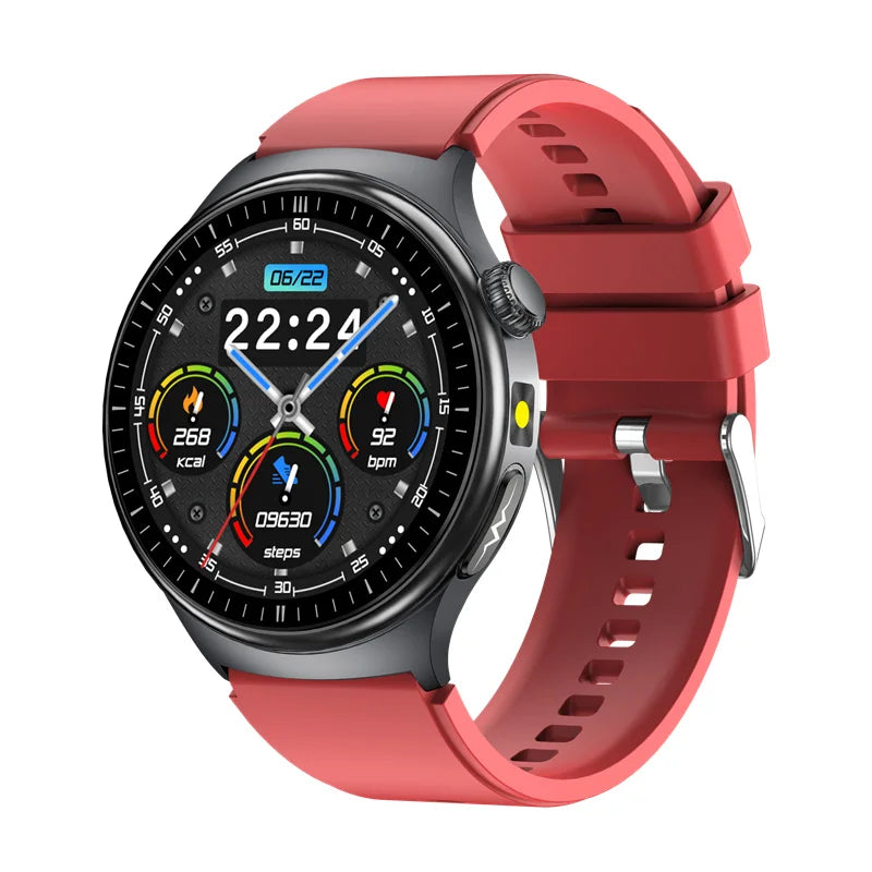 TK27 Men Smart Watch AMOLED ECG Health Monitoring Outdoors Flashlight Bluetooth Calling Sports Fitness Tracker Smartwatch