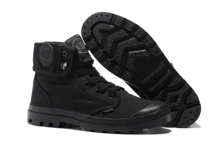 Classics PALLADIUM Pallabrouse Sneakers Men High-top Military Ankle Boots Canvas Men/Women Casual Shoes Size 35-45