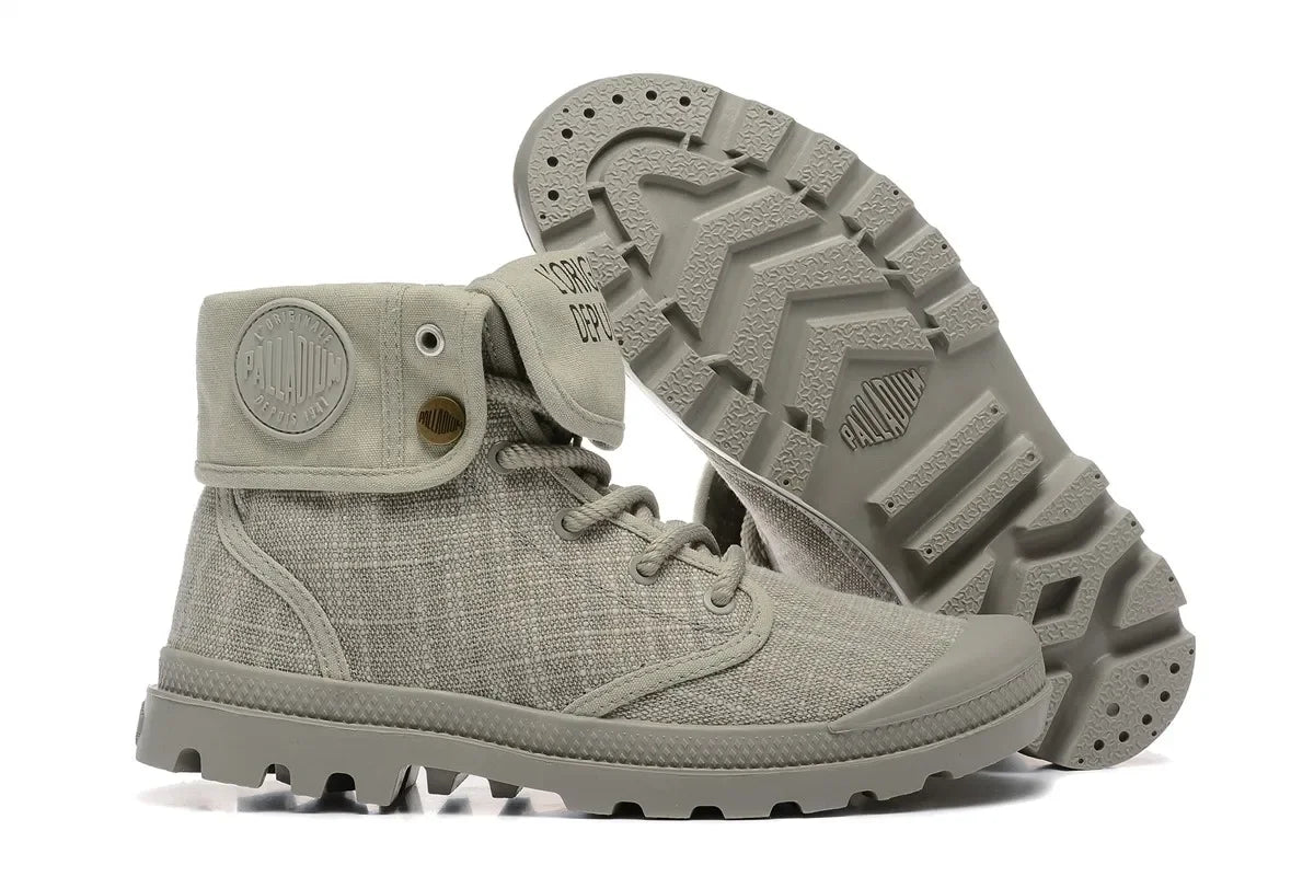 Classics PALLADIUM Pallabrouse Sneakers Men High-top Military Ankle Boots Canvas Men/Women Casual Shoes Size 35-45