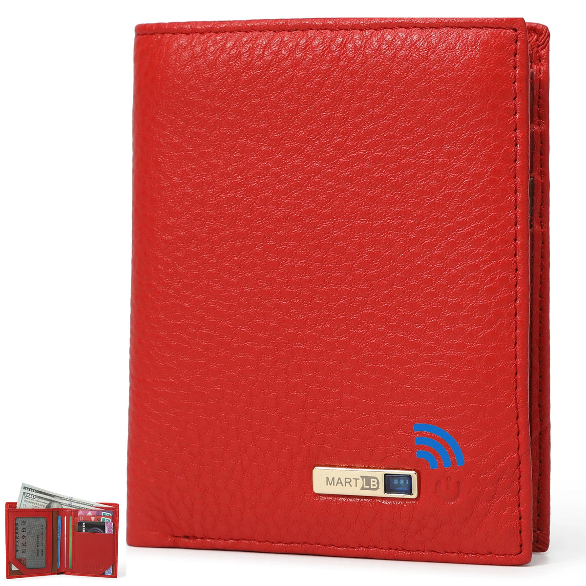 Smart Wallet For Women levis gps Tracking Air Tags for Women Christmas Gift portafoglio gps billetera inteligente concierre