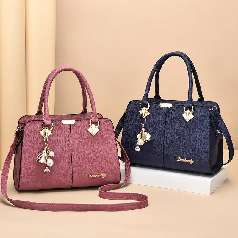 New Women's Bag Female Shoulder Bag Handbag for 2025 Luxury Designer Handbag Leather Tote Female Handbags Fashion Cross Bag