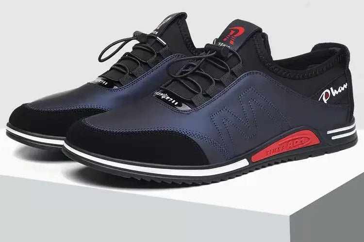 Men's Casual Sports Shoes Slip on Breathable Men's Shoes Men's Outdoor Non-slip Wear-resistant Running  Men