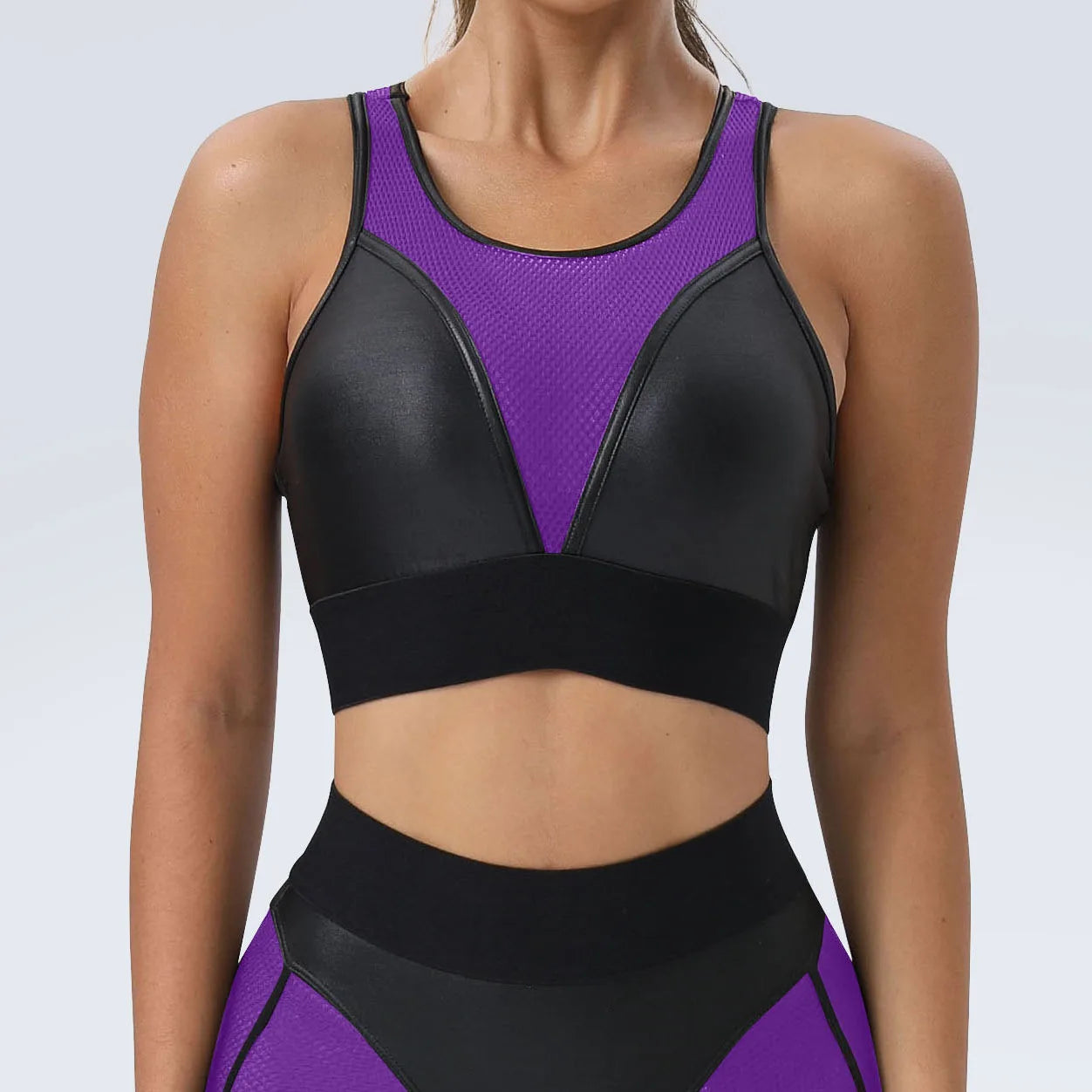 Fitness Sexy Sports Suit Women Yoga Set 2 Pieces Gym Workout Clothing for Bra Push-Up Women High Waist Leggings Sports Clothing